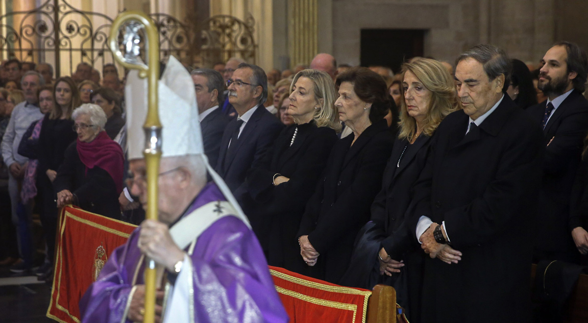 Misa oficiada por el cardenal arzobispo Antonio Cañizares. 