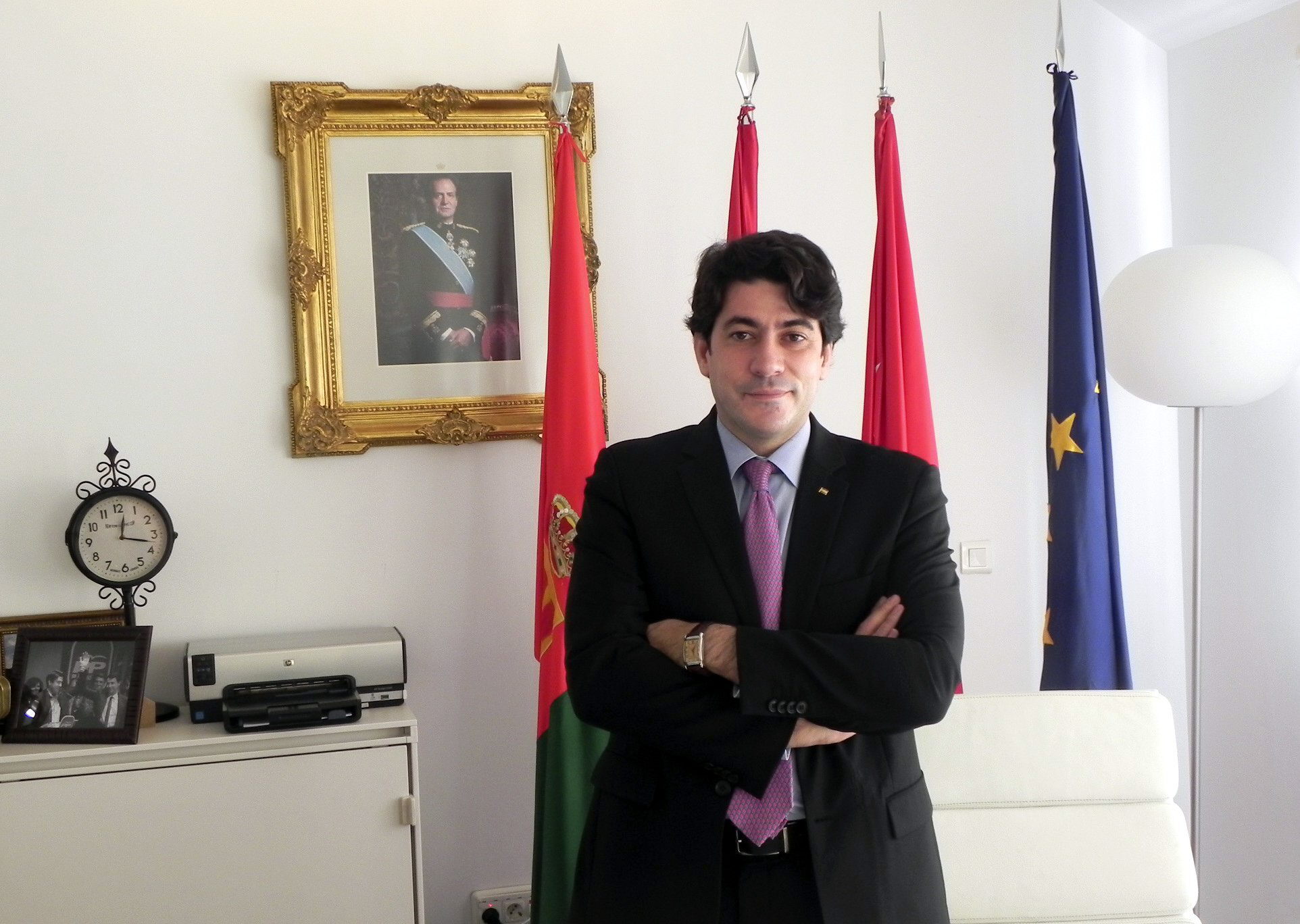 El alcalde Alcorcón, David Pérez
