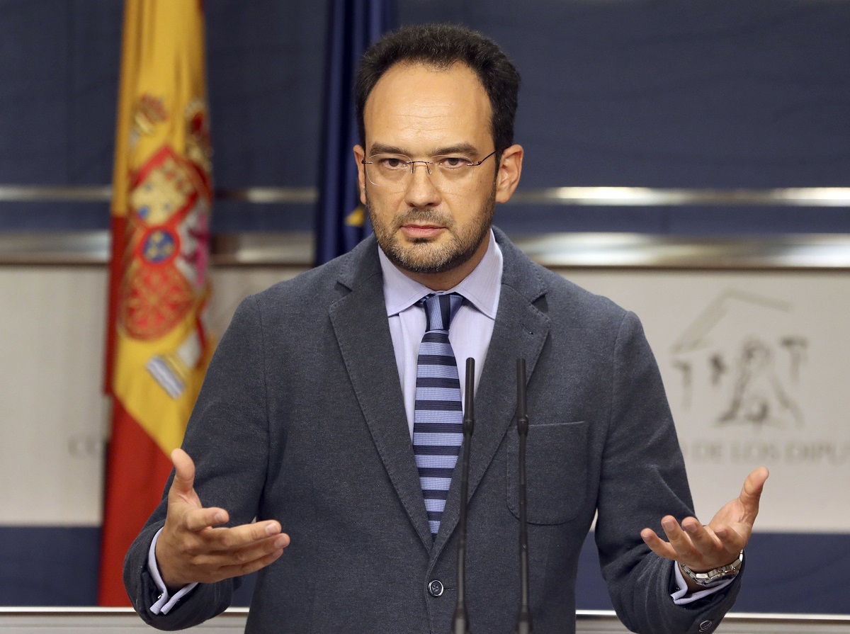 Antonio Hernando, portavoz parlamentario del PSOE