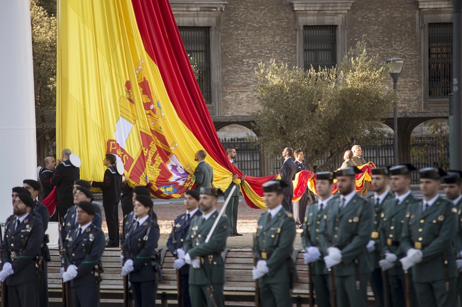 Imagen de los festejos por el día de la Constitución.