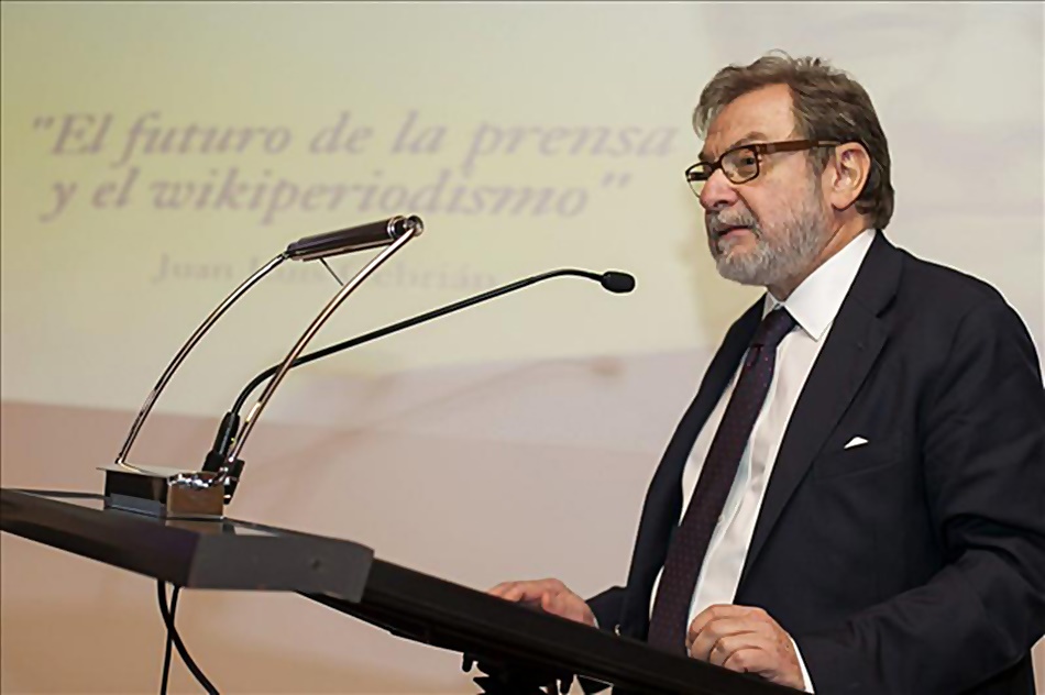 Juan Luis Cebrián, el presidente de Prisa en una imagen de archivo