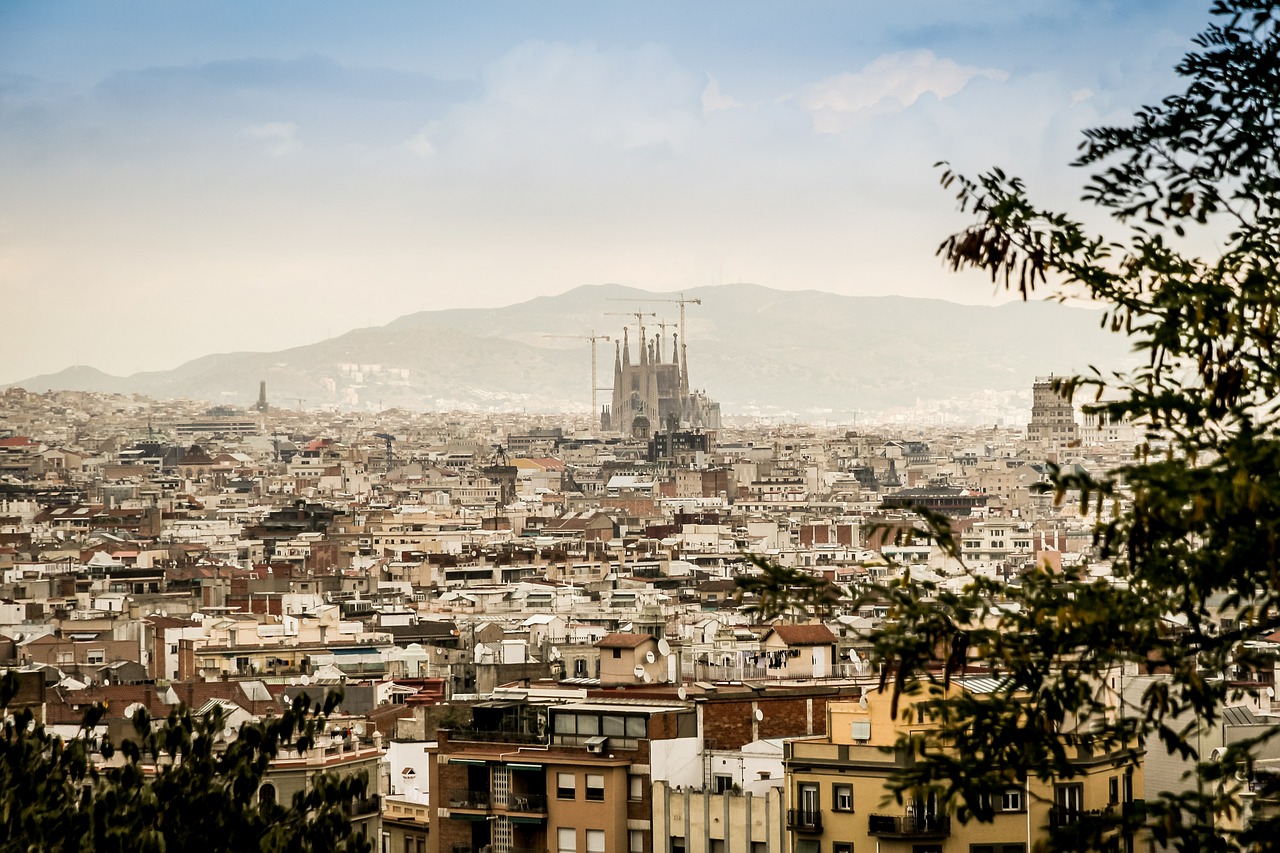 Vista de Barcelona.