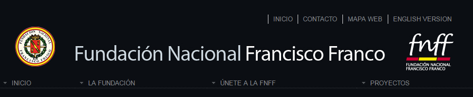 Web de la Fundación Nacional Francico Franco
