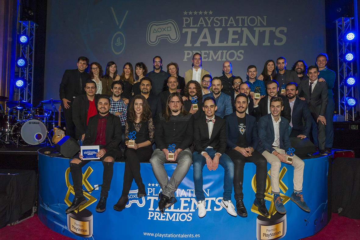 Los ganadores de los Premios Playstation Talents.