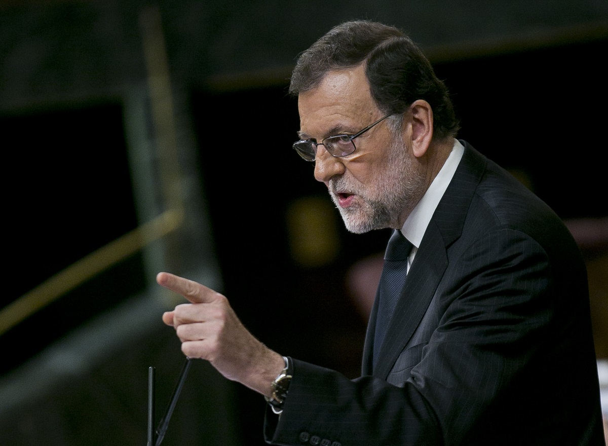 Mariano Rajoy durante su sesión de investidura fuente Flickr PP