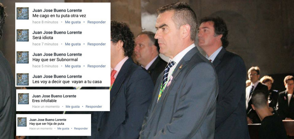 El alcalde del PP de Casas del Monte no se corta a la hora de insultar en las redes sociales