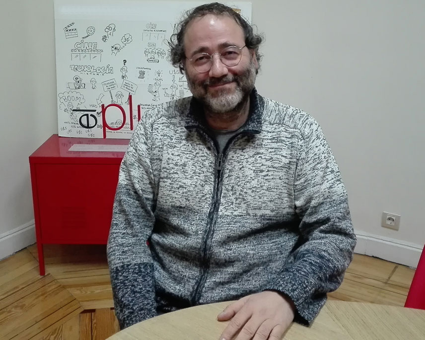 El portavoz de la Asociación de Afectados, Enrique Villalobos Juan