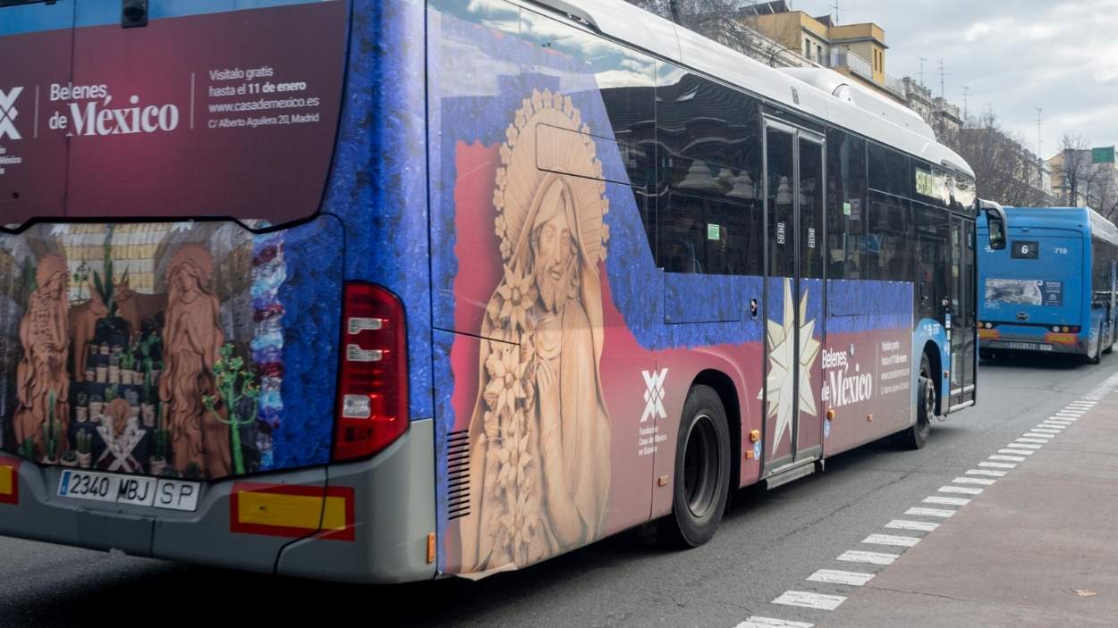 Autobús urbano de la Empresa Municipal de Transportes de Madrid (EMT). EP.