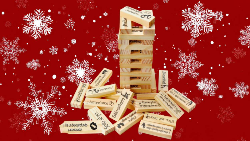 Juego Erótico Español Torre de Madera 48 Piezas Juego Erótico Español Torre de Madera 48 Piezas