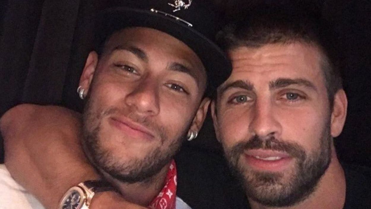 Neymar y el ‘Se queda’. Instagram