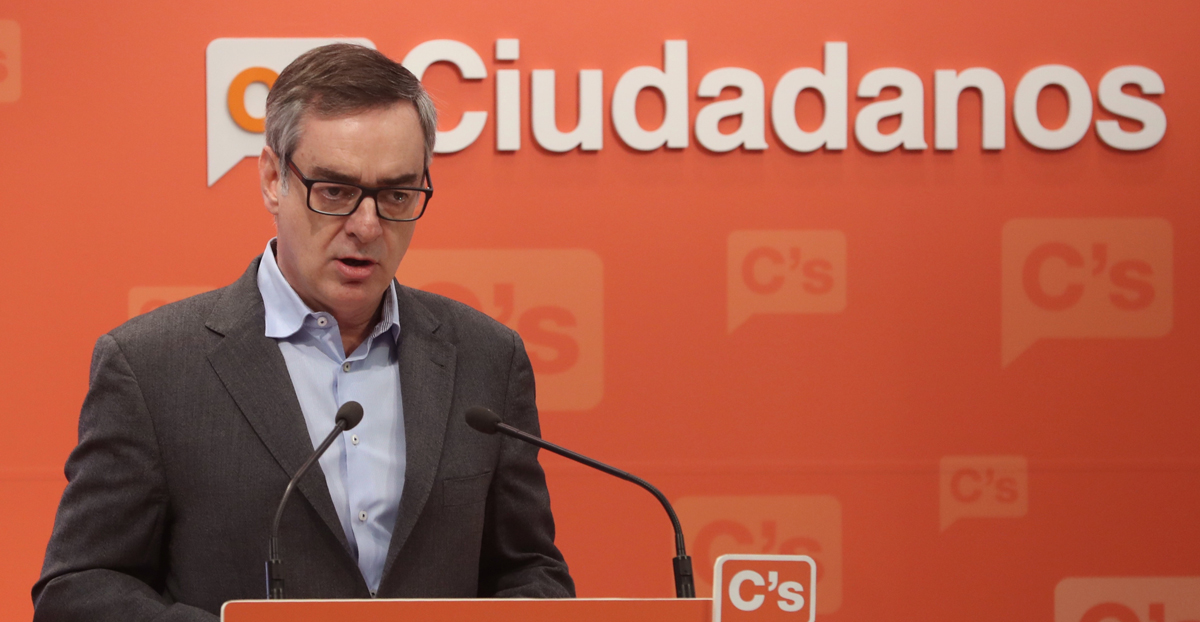 El vicesecretario general de Ciudadanos (C's), José Manuel Villegas. 