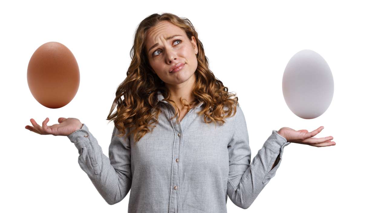 Esta es la verdadera diferencia entre los huevos blancos y marrones de los supermercados
