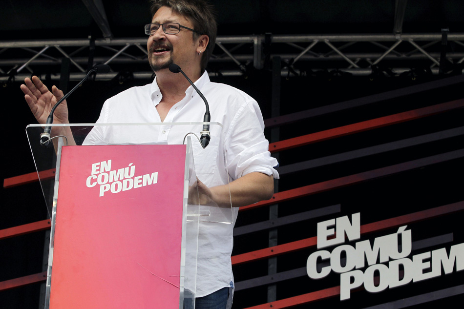 Xavier Domènech, portavoz de En Comú Podem en el Congreso Xavier Domènech, portavoz de En Comú Podem en el Congreso