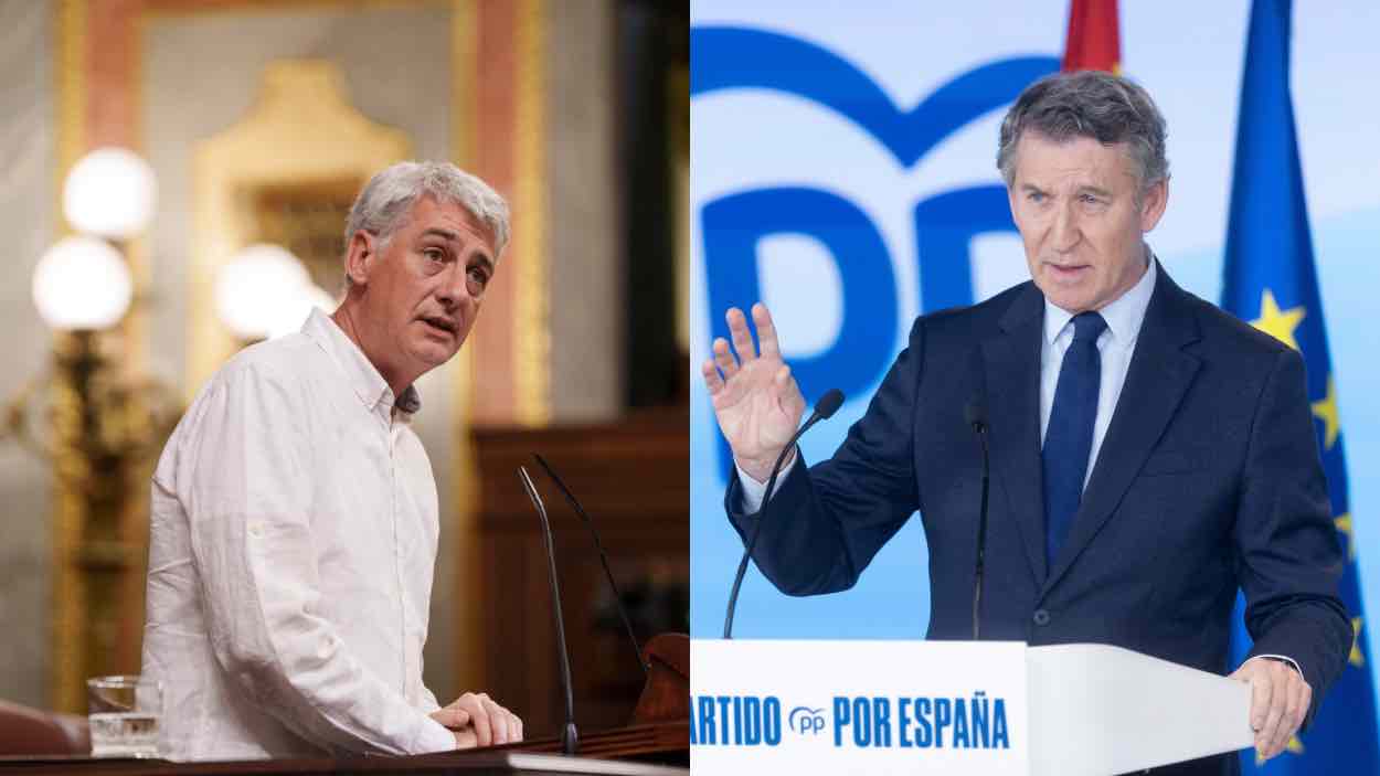 Oskar Matute responde a Feijóo