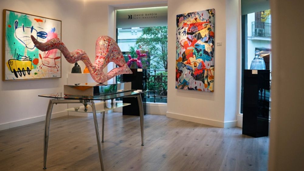 Galería de María Porto en la calle Villanueva de Madrid. (Foto: Jesús Olmedo) Galería de María Porto en la calle Villanueva de Madrid. (Foto: Jesús Olmedo)