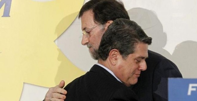 Mariano Rajoy y el exministro Federico Trillo en una foto de archivo