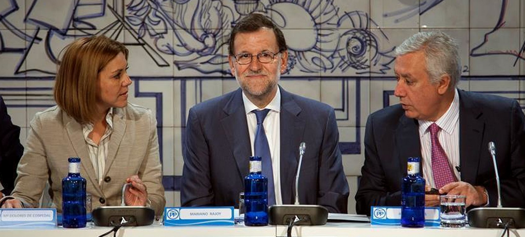 Cospedal, Rajoy y Arenas.., tres personas que marcaron la carrera de Bárcenas en el PP a lo largo de los años. EFE