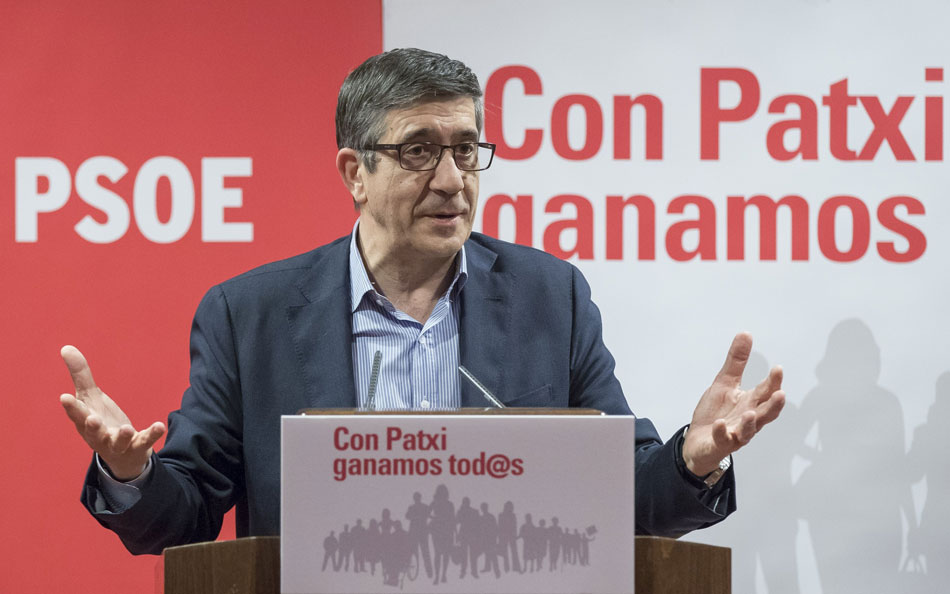 El exlehendakari y candidato a liderar el PSOE, Patxi López.