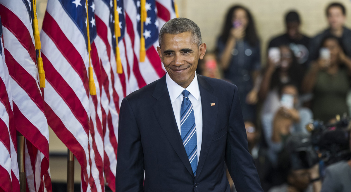 En la imagen, el expresidente de Estados Unidos, Barack Obama. 