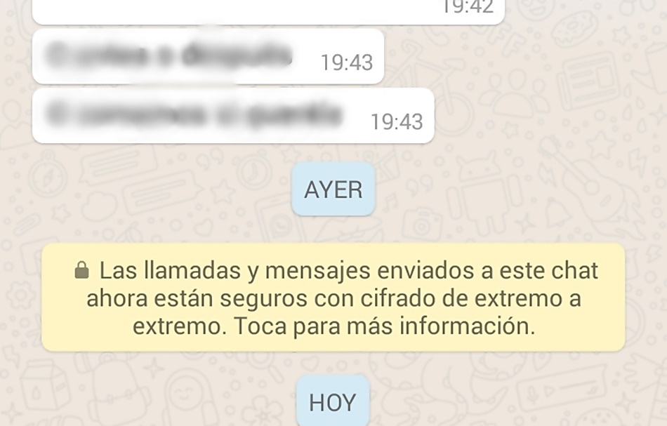 Los mensajes cifrados de WhatsApp parecen no ser suficientes para garantizar la seguridad de los usuarios. 