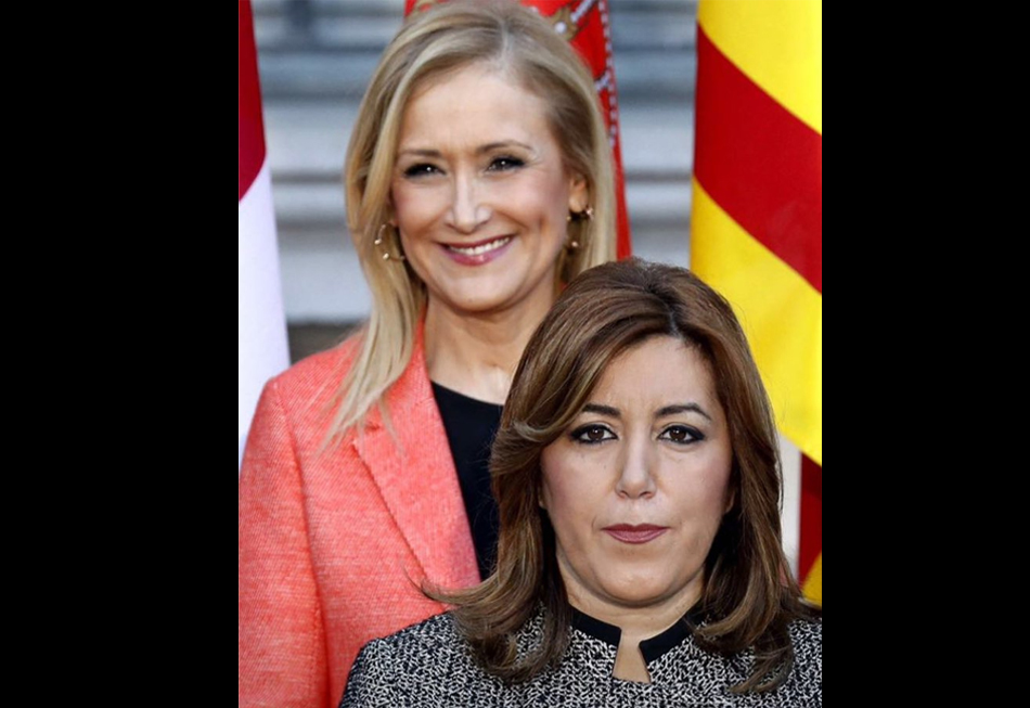 Cristina Cifuentes y Susana Díaz en la Conferencia de Presidentes