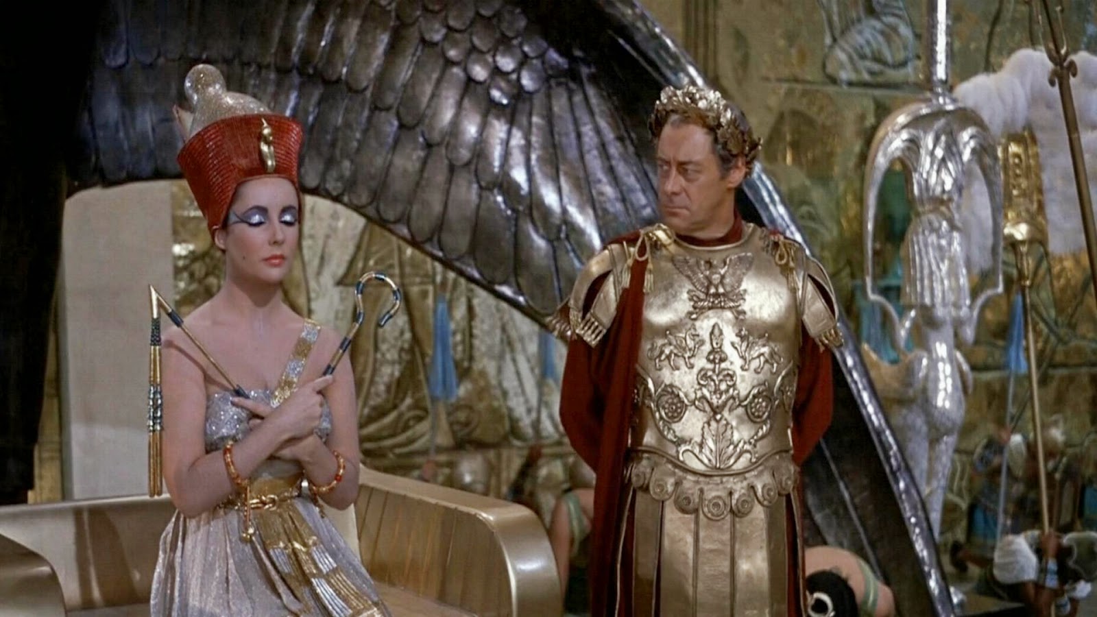 César y Cleopatra, la película.