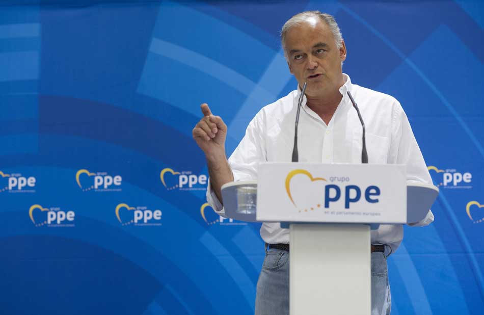 El portavoz del PP en el Parlamento Europeo, Esteban González Pons