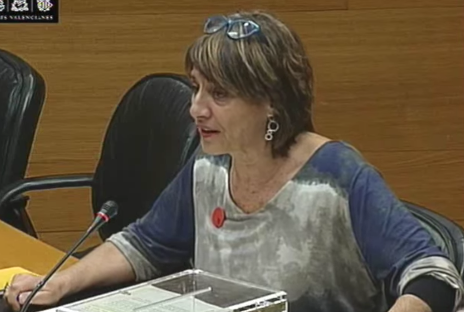 Llum Quiñonero es también presidenta de la comisión de Igualdad de las Corts Valencianes.