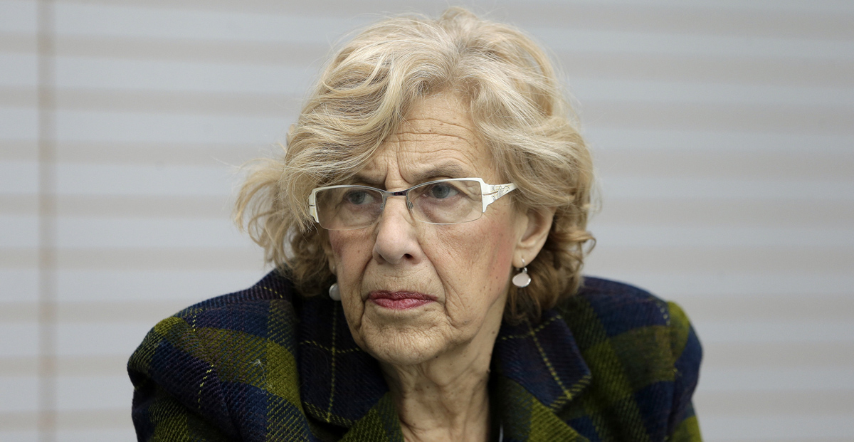 La alcaldesa de Madrid, Manuela Carmena