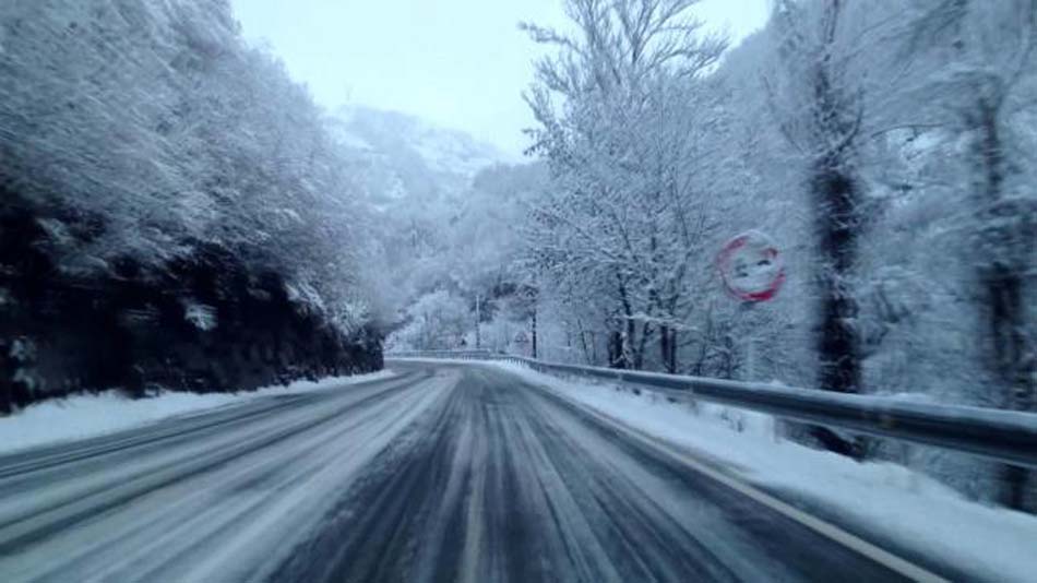 Las carreteras españolas, más peligrosas en invierno.