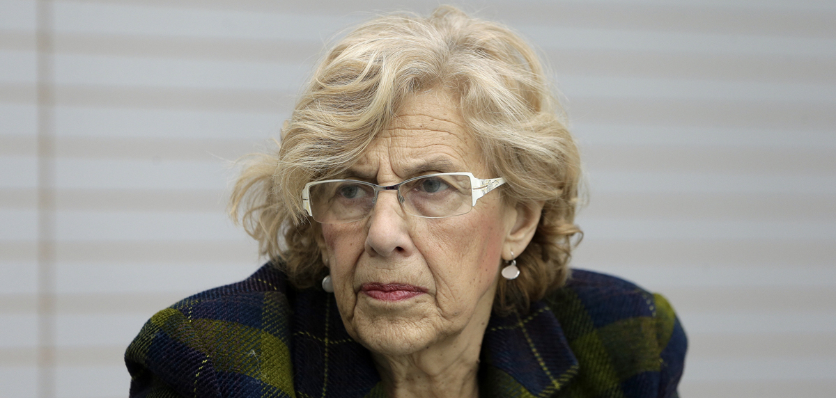 La alcaldesa de Madrid, Manuela Carmena. 