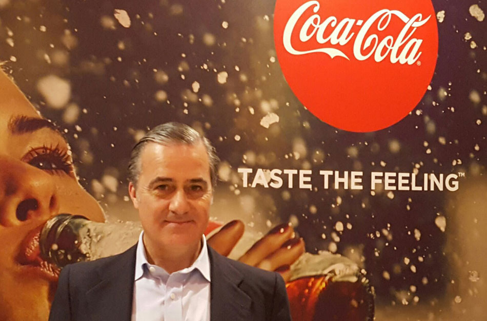 El nuevo Director General de Coca-Cola Iberia, Manuel Arroyo