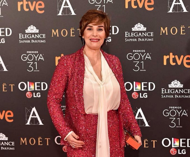 La actriz Anabel Alonso en una gala de los premios Goya. Archivo