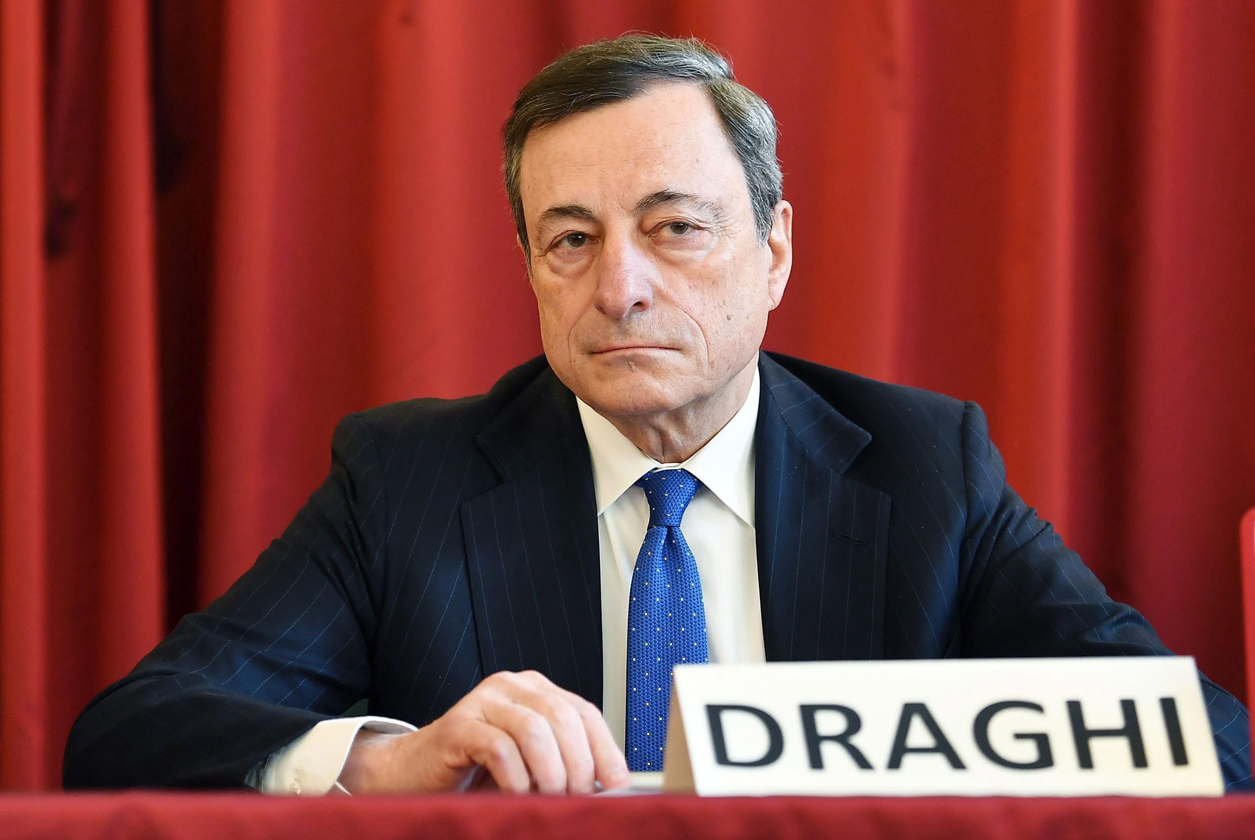 El presidente del BCE, Mario Draghi