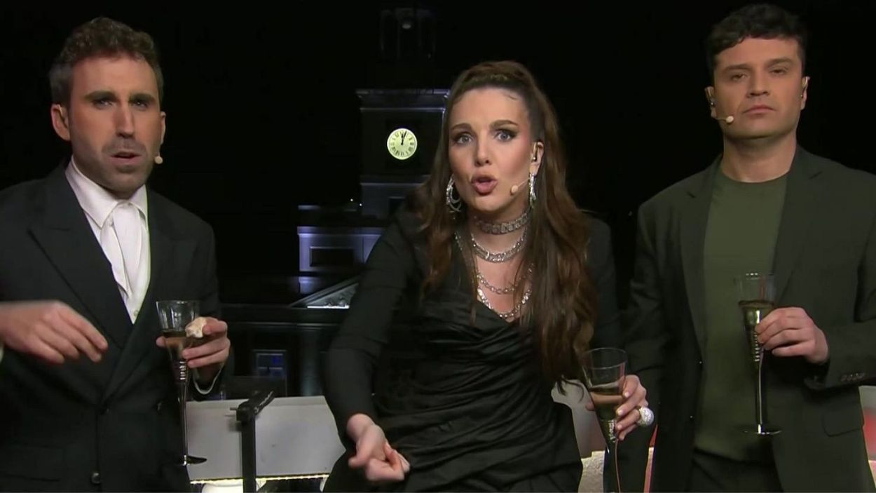 Albizua, Hernand y Maldonado en las preúvas de TVE. TVE