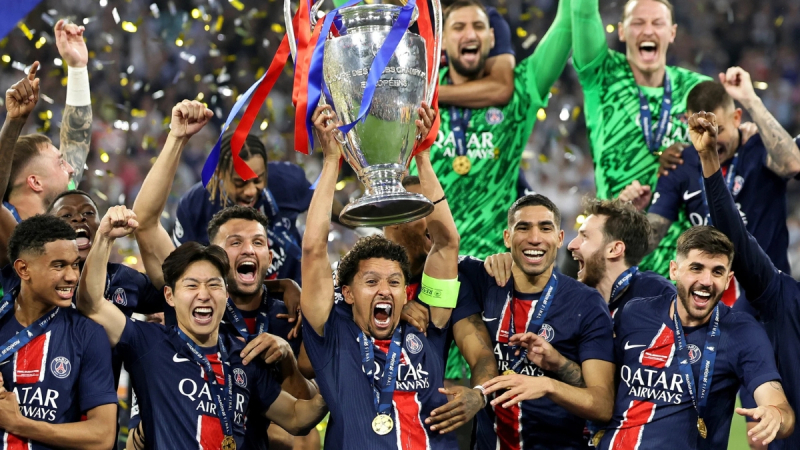 PSG campeón de Champions| UEFA PSG campeón de Champions| UEFA