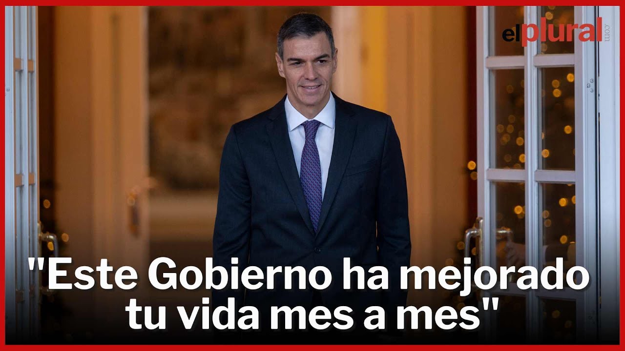 Pedro Sánchez hace balance del 2025: Pedro Sánchez hace balance del 2025: