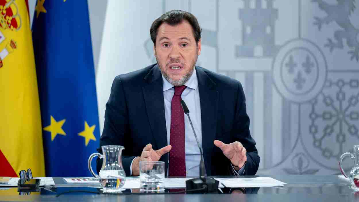 El ministro de Transportes y Movilidad Sostenible, Óscar Puente. Europa Press