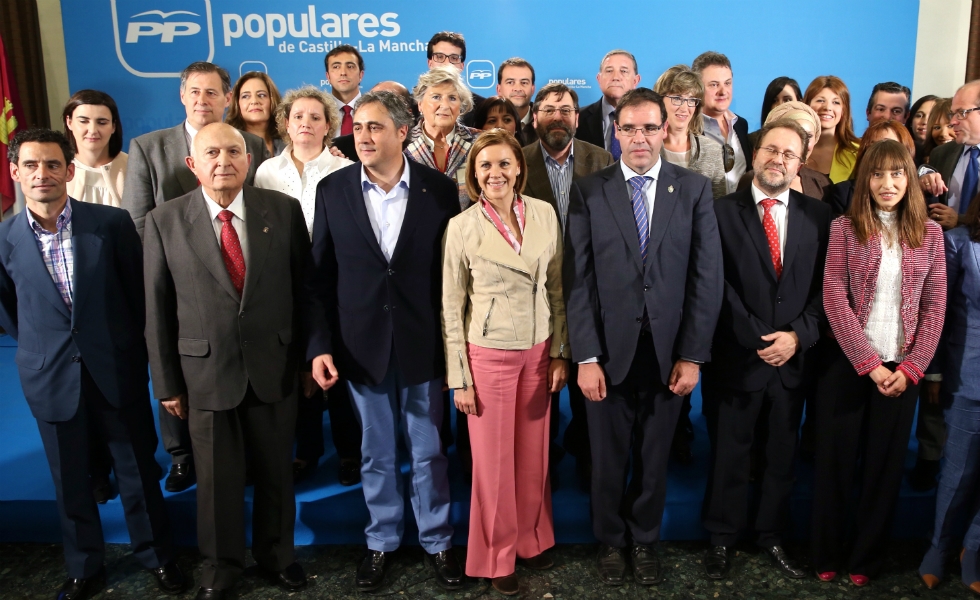  La candidatura del PP al ayuntamiento de Cuenca donde se encuentran los disidentes hacia Cospedal