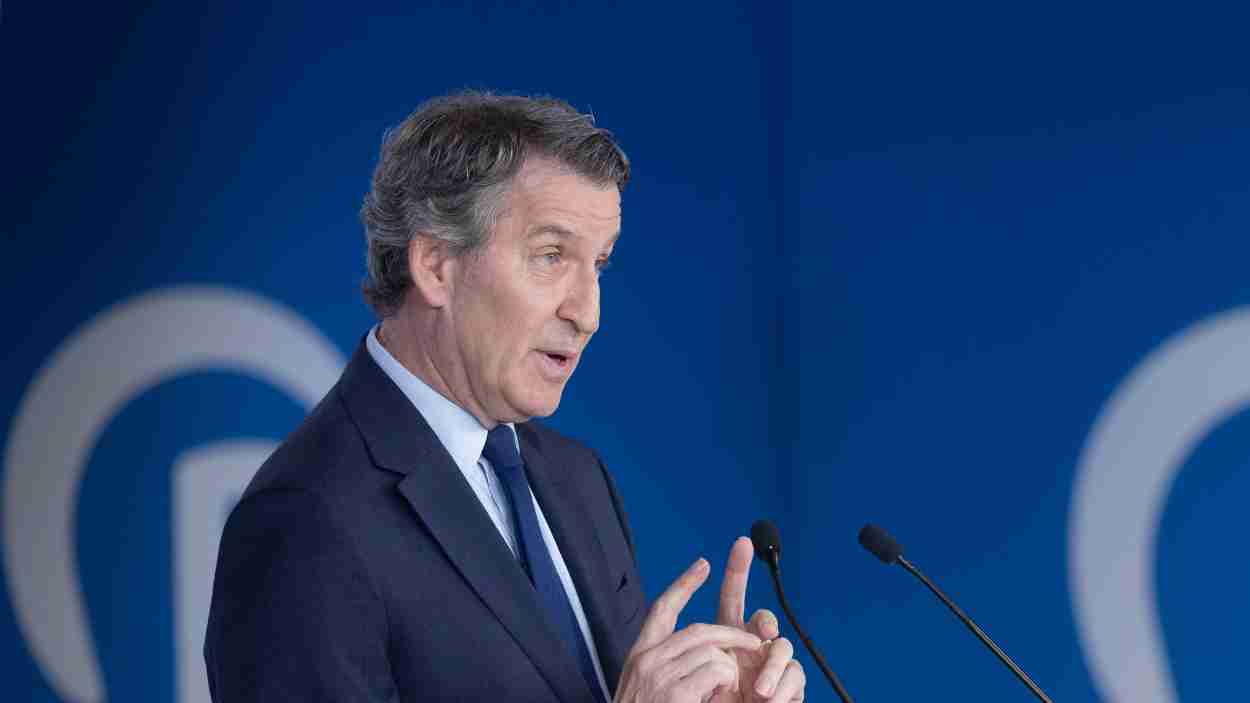 Críticas a Feijóo por sus mensajes el día de la DANA. EP