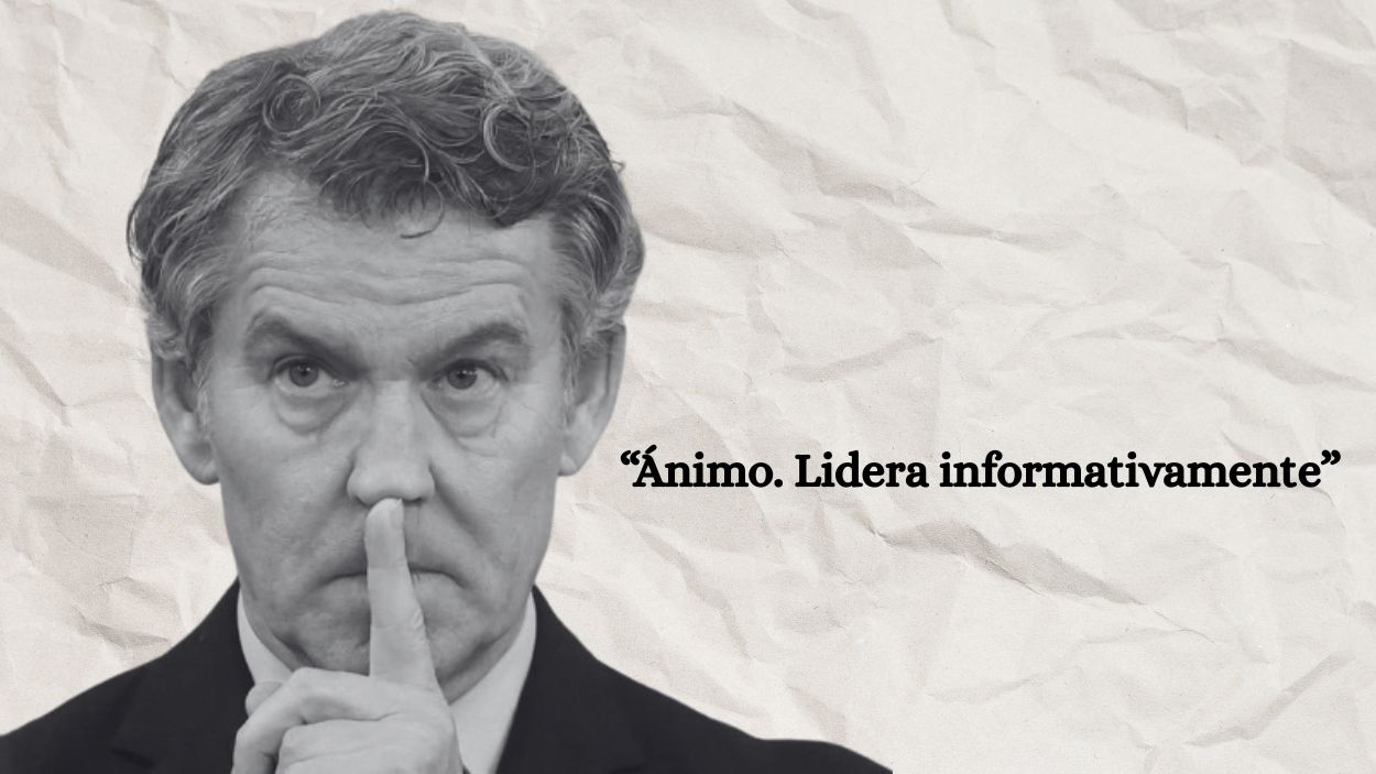 Fotomontaje de Alberto Núñez Feijóo. Elaboración propia.