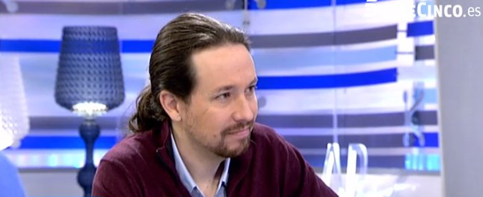 El líder de Podemos, Pablo Iglesias, en 'El Programa de Ana Rosa'