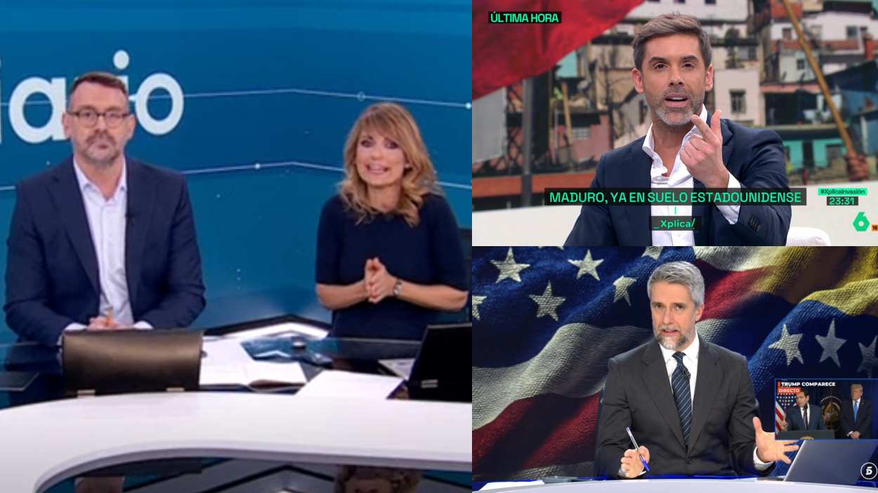 Audiencias del pasado sábado 3 de enero marcado por Venezuela