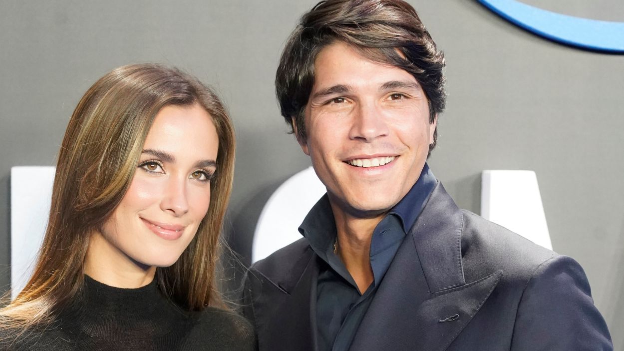 María Pombo y Pablo Castellano en la premiere de 'Pombo'. EP