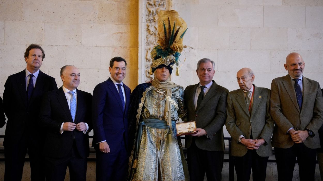 El Heraldo Real recoge las Llaves de la Ciudad de Sevilla para la llegada de SSMM Los Reyes Magos / EP