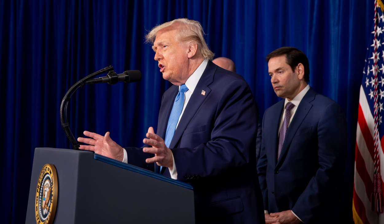 El presidente de EEUU, Donald Trump