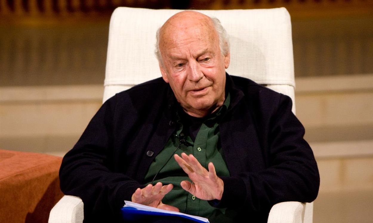 El escritor uruaguayo Eduardo Galeano. Autor Donostia Kultura.