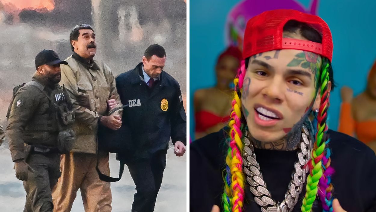 Nicolás Maduro y Tekashi Sixnine compartirán cárcel en Nueva York. 