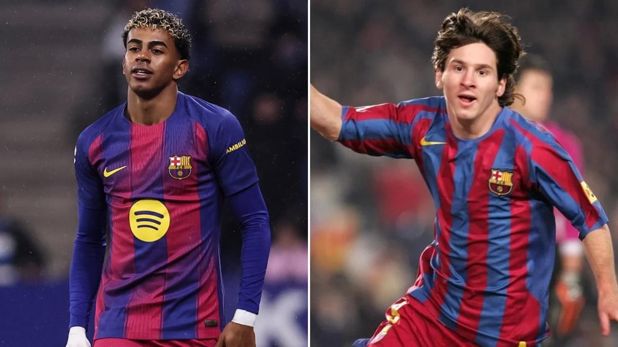 Mientras Lamine Yamal gana 16,67 millones de euros a los 18 años, esto cobraba Messi en el FC Barcelona a su misma edad. EP