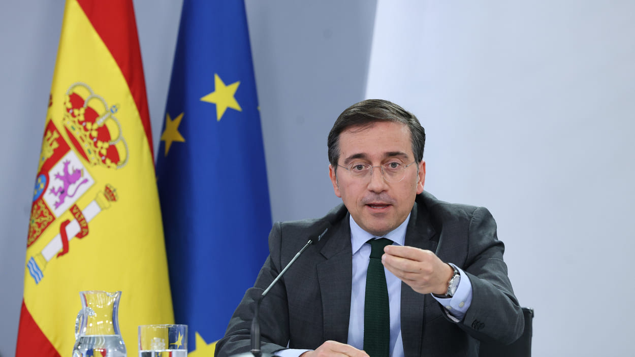 El ministro de Asuntos Exteriores, Unión Europea y Cooperación, José Manuel Albares. EP.